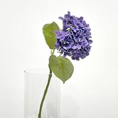 fresh garden 法式繡球花枝, 紫色, 1個