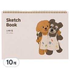 뮤니드 조이 초등 스케치북 슈나우저와 함께, 8절, 10개, 26매