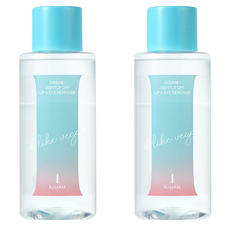 키스미아이 젠틀 오프 립 앤 아이 리무버, 300ml, 2개