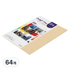 종이문화 프린트프로 두꺼운 칼라복사지 No 03 베이지 205g, B4, 64개