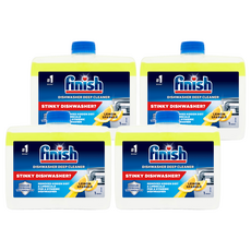피니시 식기세척기 세정제 레몬, 250ml, 4개