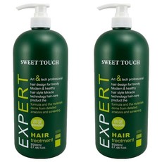 SWEET TOUCH 直覺 專業用洗髮精 茶樹 附壓頭, 2L, 2瓶