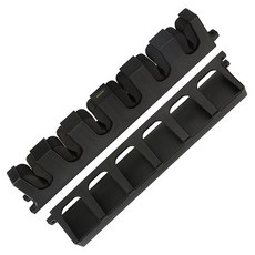 BOOMS FISHING WV0 壁掛式釣竿架, 黑色