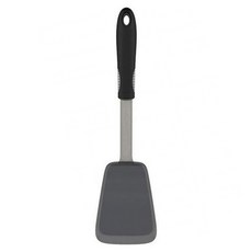 OXO 好好握彈性矽膠鍋鏟, 黑色, 1支