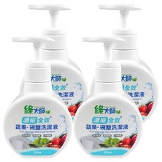 Green Master 綠大師 濃縮全效 蔬菓碗盤清潔液 320ml, 4瓶