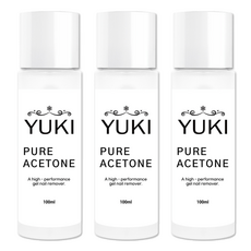 YUKI 純丙酮, 100ml, 3個