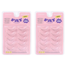 LOVISH FAT 假睫毛 10p, 025, 2個