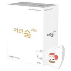 eorinsum Edge 聖誕節限定版 鳥嘴型 彩色 立體 口罩 大型, 1個, 30入, 混合色