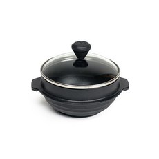 MOOSSE 電磁爐適用雙耳鑄鐵砂鍋, 1個, 15cm