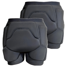 感恩使者 護臀保暖防撞褲 ZCHN2409 萊卡布 EVA 鬆緊帶 小孩 老年人 適用, S, 2件