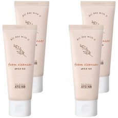 ATO NB 泡沫潔面乳, 100ml, 4條