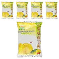 FAIRSEN 惠昇食品 芒果味布丁粉, 清涼消暑聖品, 口感綿滑, 台灣製造, 1kg, 5包