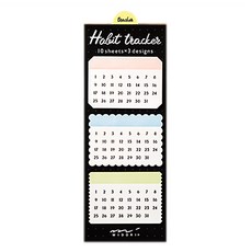 日本 MIDORI 便條紙 19065, 月間彩色, 30張, 1本