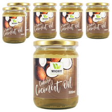 WICHY COCONUT 椰子油 烹飪用, 500ml, 6罐