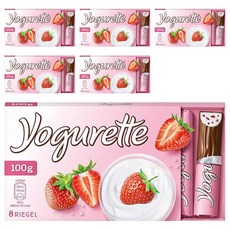 Yogurette 草莓優格樂脆棒, 100g, 6盒