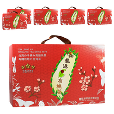 龍源茶品 鑫龍源 7大頂級體驗茶葉禮盒, 6盒, 烏龍茶包10g x 5包 + 綠茶茶包10g + 紅茶茶包10g, 10g, 7包