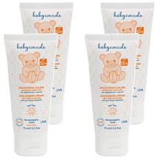 babycoccole 寶貝可可麗 夏日加強防護霜 75ml, SPF50+，含維他命E，適用於1歲以上兒童與成人, 4條
