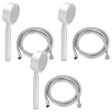 Jb JEIL BATH 鋁合金蓮蓬頭+淋浴管2.5m組, 3組, 銀色