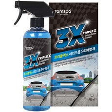 탐사 트리플엑스 레인드롭 유리세정제, 500ml, 1개