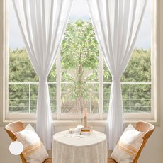 프리미엄 고밀도 쉬폰커튼