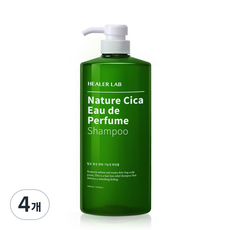 힐러랩 네이처시카 오드퍼퓸 샴푸, 1L, 4개