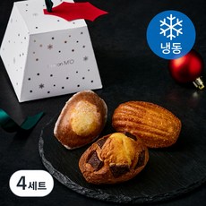 메종엠오 오너먼트 마들렌 30g + 마들렌글라쎄 35g + 소금초코 마들렌 35g, 100g, 1개입, 4세트