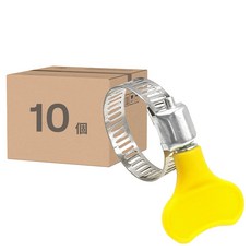 FANCY LIFE 手柄式不鏽鋼卡箍, 10個