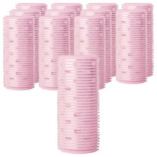 딥톡 열전도 볼륨 앞머리 헤어롤 DT0017, 12개, 핑크