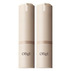 OBgE 台灣公司貨 自然遮瑕素顏霜 輕盈柔霧版 50g, 自然色, 2個