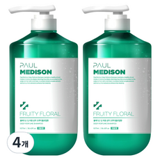 폴메디슨 딥 퍼퓸 샴푸 프루티플로럴향, 1.077L, 4개