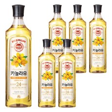 Haepyo 芥花油, 900ml, 6瓶