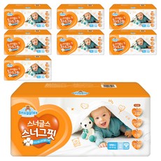 스너글스 스너그핏 팬티형 기저귀 남여공용, 대형(L), 256매