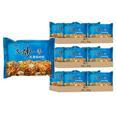維力 大炒一番 九層塔蛤蜊風味麵 85g, 12包