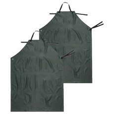 LOVINGLAB 工作用防水圍裙 110 x 80 cm, 綠色, 2個