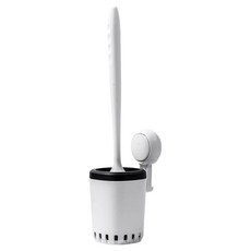 TAILI 太力 壁掛馬桶刷置物架 附馬桶刷 AW651, 白色, 1個