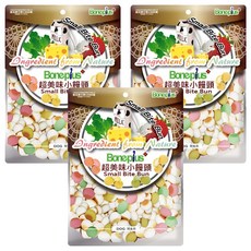 Boneplus 小饅頭, 綜合滋味, 250g, 3包
