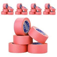 OON 마스킹 테이프 분홍색 30mm, 25개