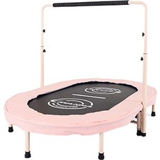 아이워너 2인용 타원형 트램펄린, 핑크
