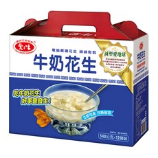 愛之味 牛奶花生禮盒, 4080g, 1盒