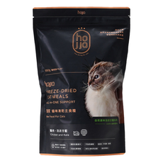 hojja 賀家 貓咪凍乾主食糧, 雞肉 + 羽衣甘藍, 550g, 1包