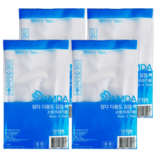 DAMDA PLASTIC 多用途PE醃泡菜袋, 小型(約5顆), 10入, 4個