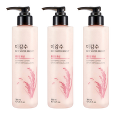 THE FACE SHOP 菲詩小舖 丰米水活卸妝乳GZ, 200ml, 3個