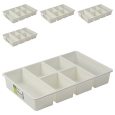 keyway 聯府 tlr-204 你可綜合6格收納盒,5入, 5個