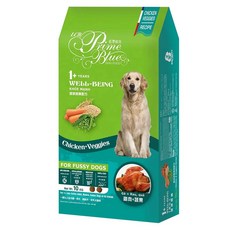 LCB 藍帶廚坊 健康挑嘴狗糧, 雞肉蔬果配方, 10kg, 1袋