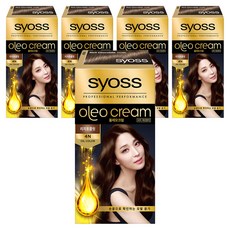 syoss 絲蘊 精油養護染髮劑, 4N(Rich Chocolate), 5盒