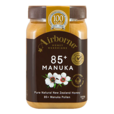 Airborne 艾爾邦 85+ 麥蘆卡蜂蜜花粉 紐西蘭, 500g, 1罐