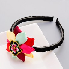 HANNAL RIBON 女童傳統花朵髮箍