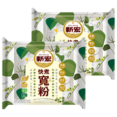 新宏 快煮寬粉, 2個, 180g