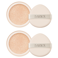 ISA KNOX 伊莎諾絲 LXNEW Vitawear Cover氣墊粉餅替換蕊 13g, 2個, 21號