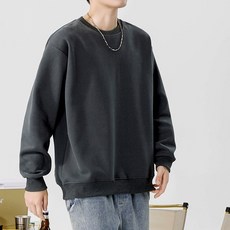 Elsso 牛奶棉圓領大學T 320g